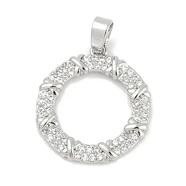 Rack Plating Brass Pendants