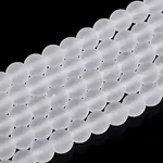 Transparent Glass Beads Strands