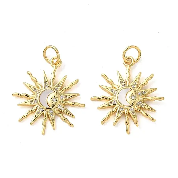 Natural White Shell Pendants