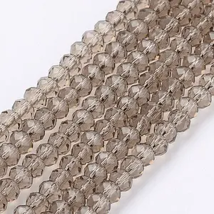 Transparent Glass Beads Strands