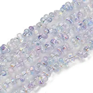 Electroplate Glass Beads Strands