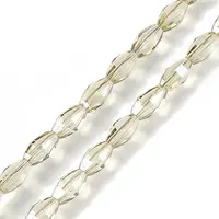 Electroplate Glass Beads Strands