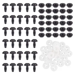 30 Sets Plastic Dog Safety Craft Noses