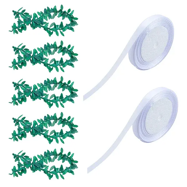 Plastic Leaf Napkin Rings