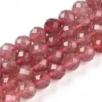 Natural Strawberry Quartz Beads Strands