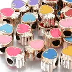 UV Plating Acrylic European Beads