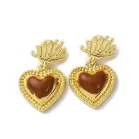 Brass Enamel Pendants