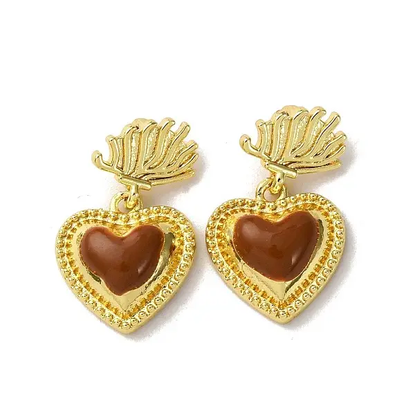 Brass Enamel Pendants