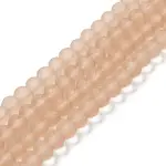 Transparent Glass Beads Strands
