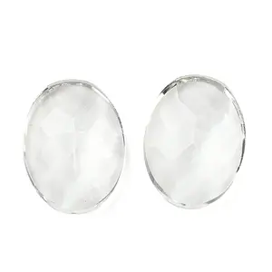 Transparent K5 Glass Cabochons
