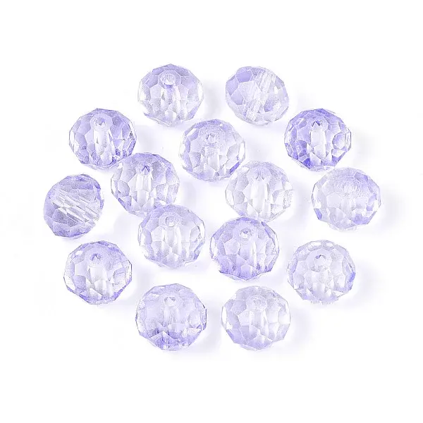 Baking Painted Transparent Glass Beads