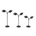 3 Sizes Bean Sprout Leaves Iron Earring Displays