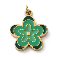 316 Surgical Stainless Steel Enamel Pendants