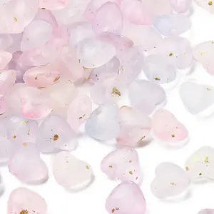 Frosted Transparent Acrylic Beads