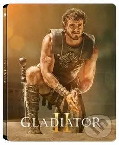 Gladiátor II - Ultra HD Blu-ray (steelbook Zlatý) (UHD+BD+BD bonus) - film z kategorie Akční a dobrodružné