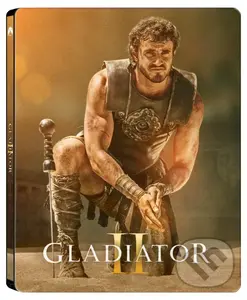 Gladiátor II - Ultra HD Blu-ray (steelbook Zlatý) (UHD+BD+BD bonus)