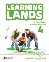 Learning Lands Level 4 Activity Book with Digital Activity Book - kniha z kategorie Jazykové učebnice a slovníky