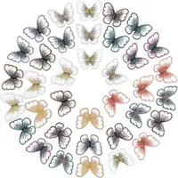 72Pcs 12 Colors Lace Embroidery Costume Accessories