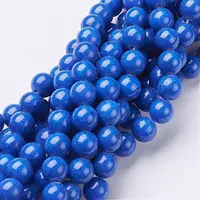 Natural Mashan Jade Round Beads Strands