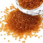 15/0 Transparent Czech Glass Seed Beads