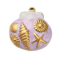 304 Stainless Steel Enamel Pendants