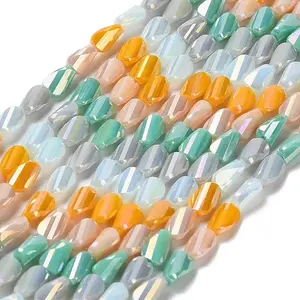 Electroplate Glass Beads Strands