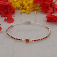 Adjustable Nylon Cord Braided Bead Bracelets