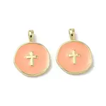 Brass Enamel Pendants