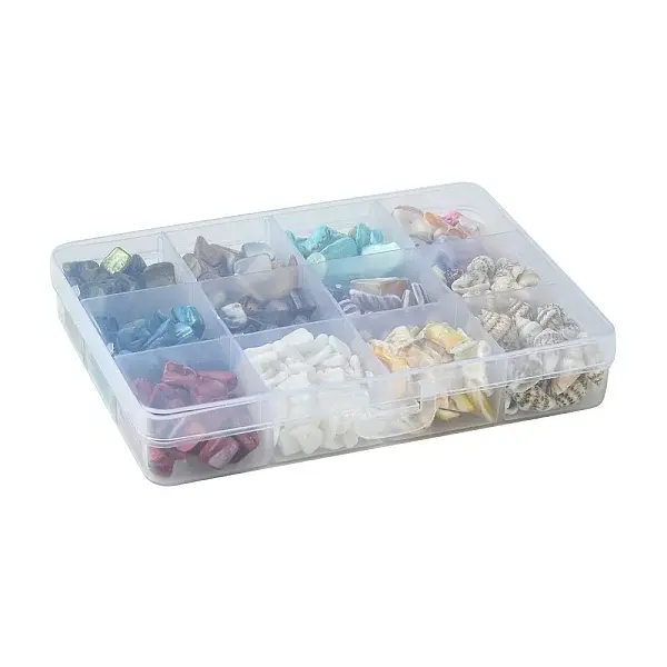 198G 11 Styles Natural Mixed Shell Beads Sets