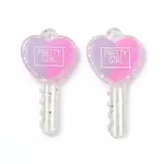 Two Tone Resin Big Pendants