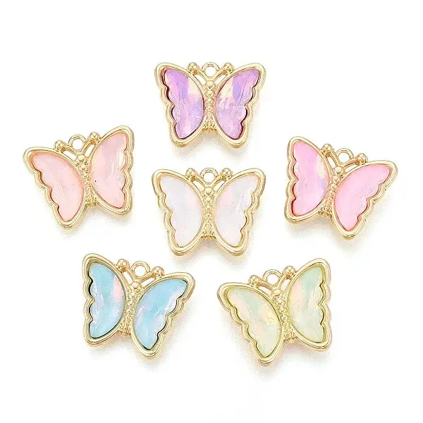 Alloy Glass Pendants