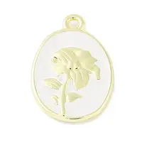 Rack Plating Spray Painted Alloy Pendants