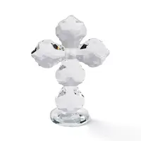 Natural Quartz Crystal Cross Figurines