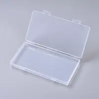 Transparent Plastic Bead Containers