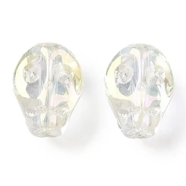 Electroplate Glass Beads Strands