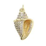 Brass With Cubic Zirconia Pendants