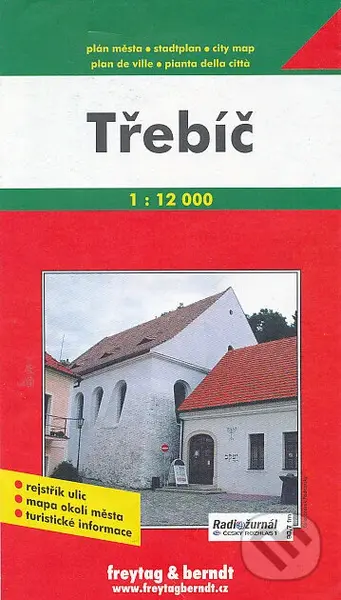 PL Třebíč, Velké Meziříčí 1:12 000 / plán města