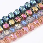 Electroplate Glass Beads Strands