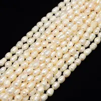 Natural Cultured Freshwater Pearl Beads Strands