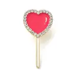 Cute Hot Pink Lollipop Enamel Pins