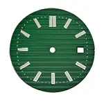 Luminous Glow in the Dark Brass Clock Face Dial