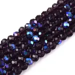 Electroplate Glass Beads Strands
