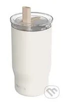 Nerezový termohrnček so slamkou Mist Ivory 720 ml