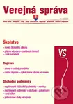 Verejná správa 1-2/2020  - Novela školského zákona, Cestná doprava, Zálohovanie jednorazových obalov na nápoje - kniha z kategorie Správní právo