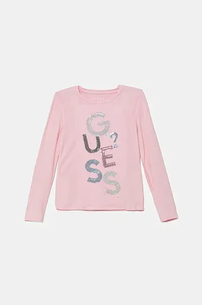 Dětské tričko s dlouhým rukávem Guess