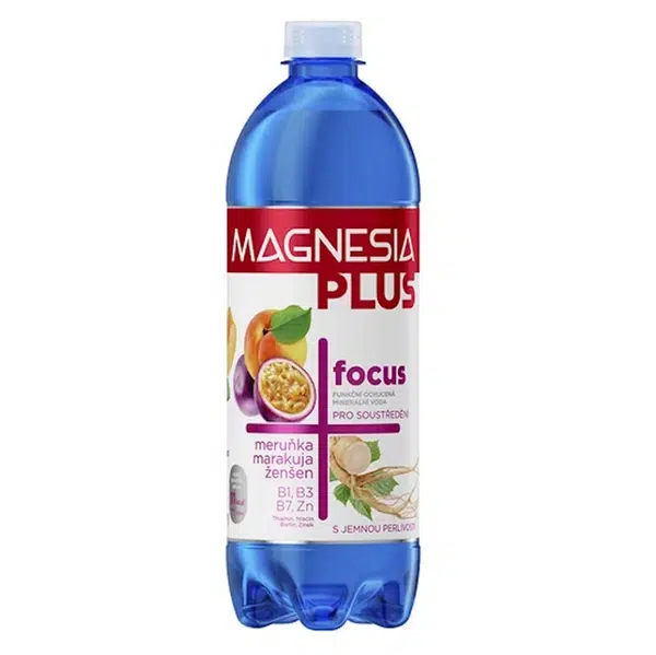 MAGNESIA Plus focus meruňka marakuja ženšen 700 ml