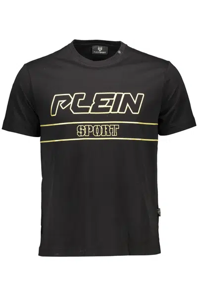 PLEIN SPORT SHORT SLEEVE T-SHIRT MEN BLACK