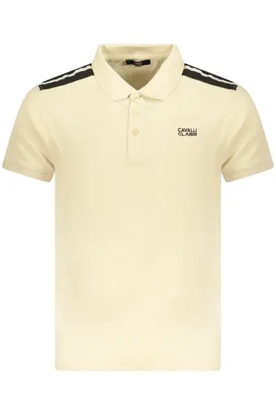Pánské béžové polo triko Cavalli Class