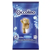 Coccolino Vlhčené ubrousky do sušičky 20 ks