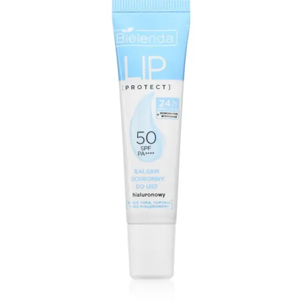 Bielenda Lip Protect Protective Moisturising Lip Balm SPF50 with Hyaluronic Acid hydratační balzám na rty 10 g